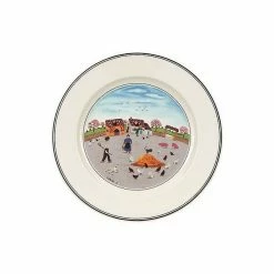 Villeroy & Boch Frühstücksteller 21cm Hühnerhof Design Naif