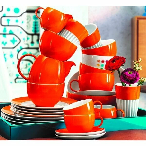 Thomas Frühstücksteller 22 Cm Sunny Day Orange 2 Thomas Frühstücksteller 22 Cm Sunny Day Orange – Bild 2