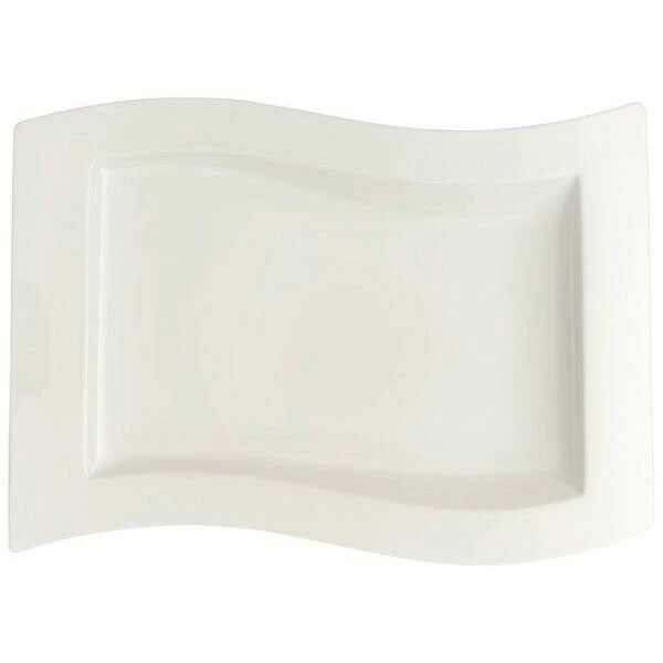 Villeroy & Boch Gourmetteller 33 Cm X 24 Cm Eckig New Wave 1 Villeroy & Boch Gourmetteller 33 Cm X 24 Cm Eckig New Wave