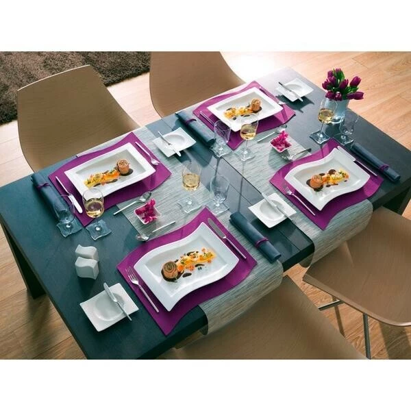 Villeroy & Boch Gourmetteller 33 Cm X 24 Cm Eckig New Wave 2 Villeroy & Boch Gourmetteller 33 Cm X 24 Cm Eckig New Wave – Bild 2