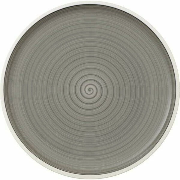 Villeroy & Boch Pizzateller 32cm Manufacture Gris 1 Villeroy & Boch Pizzateller 32cm Manufacture Gris