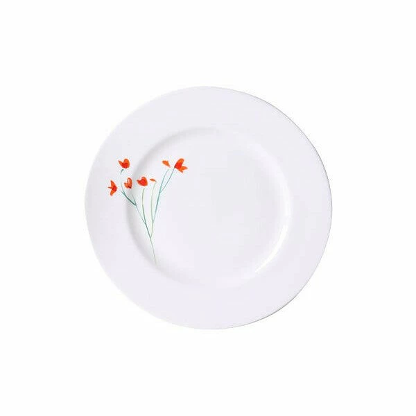 Dibbern Frühstücksteller 21 Cm Impression Blume Rot 1 Dibbern Frühstücksteller 21 Cm Impression Blume Rot