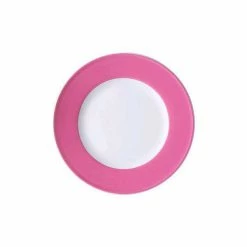 Dibbern Teller 21cm Fahne Solid Color Pink