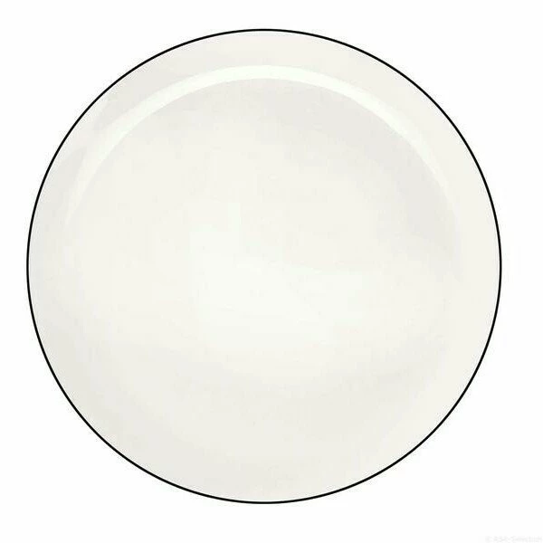 ASA Teller Flach 30 Cm à Table Ligne Noir 1 ASA Teller Flach 30 Cm à Table Ligne Noir