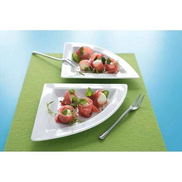 Villeroy & Boch Teller Flach Dreieck. 22x22cm NewWave 2 Villeroy & Boch Teller Flach Dreieck. 22x22cm NewWave – Bild 2